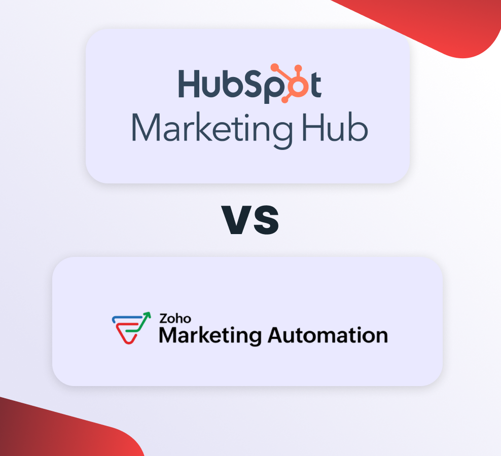 HubSpot Marketing Hub vs Zoho Marketing Automation