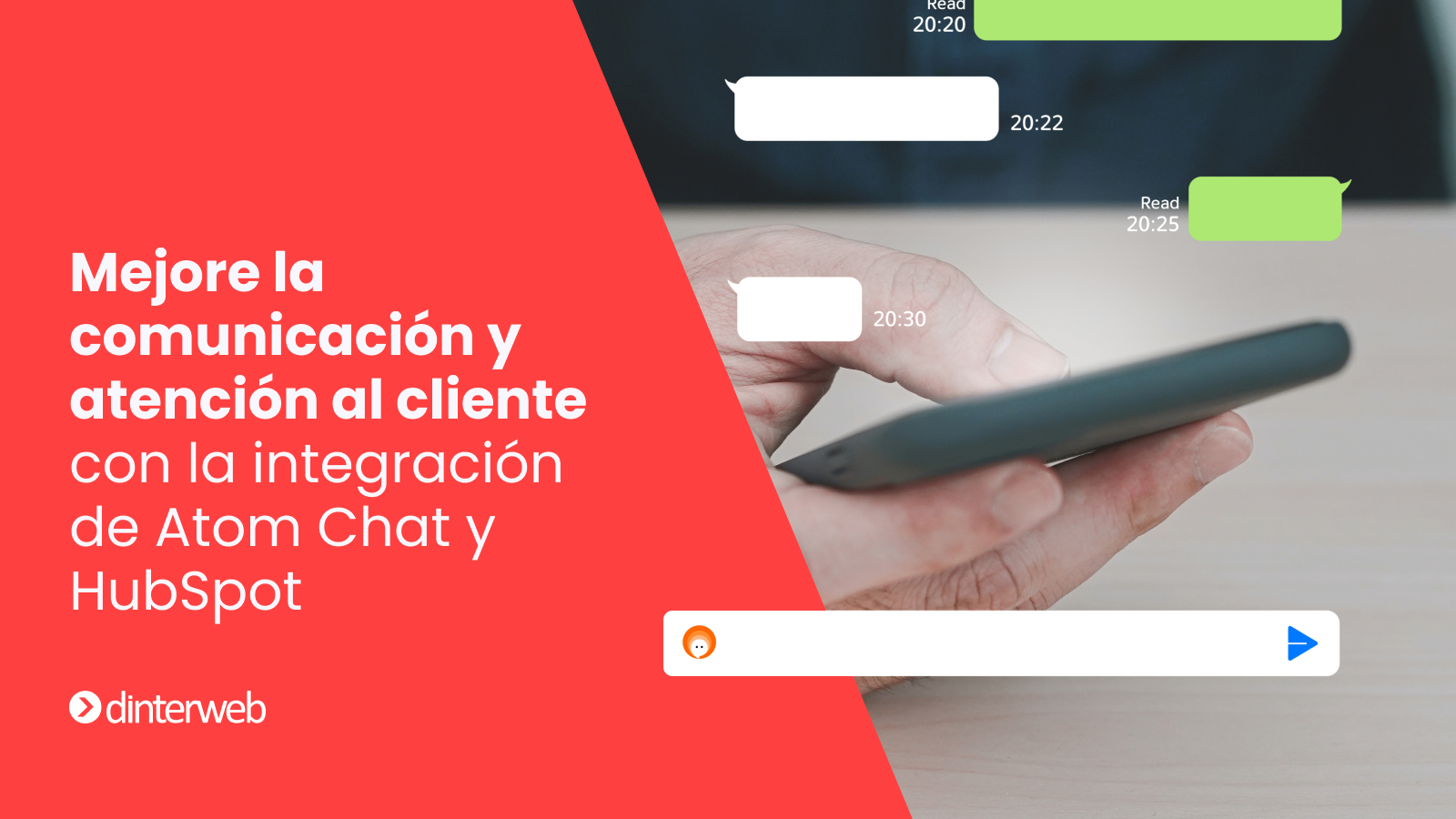 Mejore la comunicación y atención al cliente con la integración de Atom Chat y HubSpot